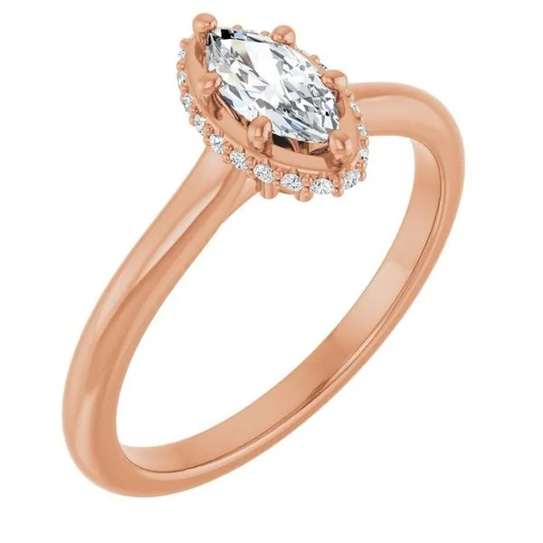 Hidden Halo-Style Engagement Ring Shipley's Fine Jewelry Hampstead, MD