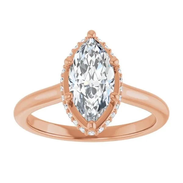 Hidden Halo-Style Engagement Ring Image 3 J. Thomas Jewelers Rochester Hills, MI