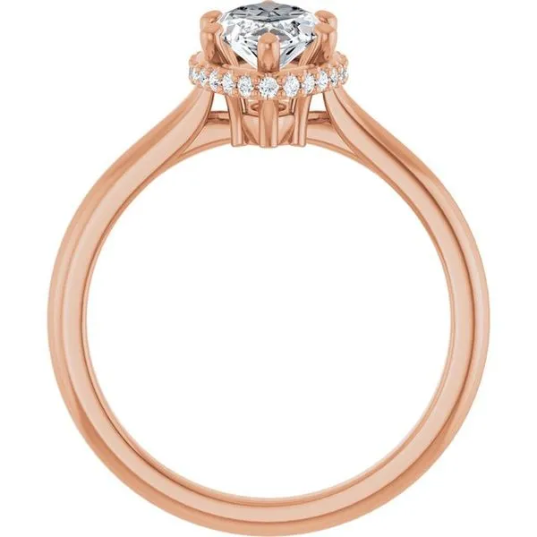 Hidden Halo-Style Engagement Ring Image 2 Mark Jewellers La Crosse, WI