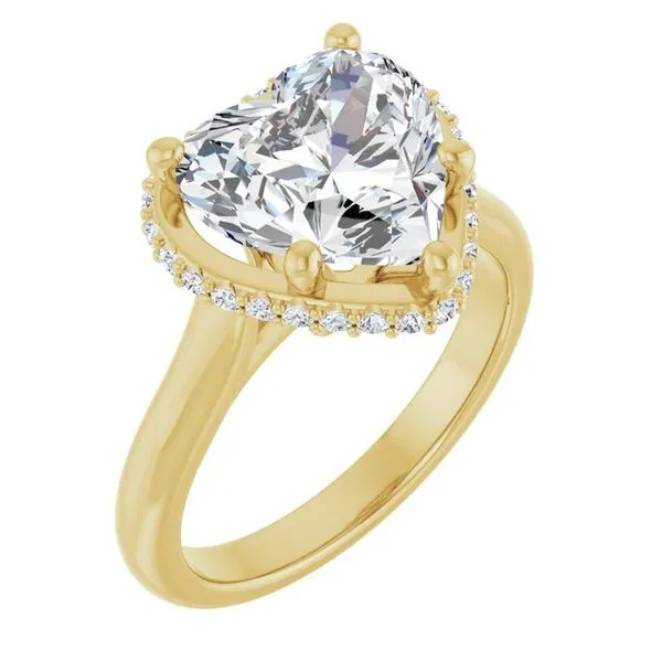 Hidden Halo-Style Engagement Ring Natale Jewelers Sewell, NJ