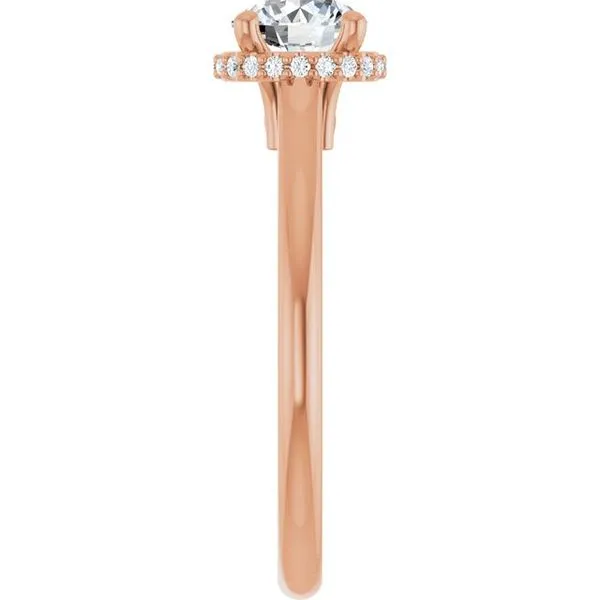 Hidden Halo-Style Engagement Ring Image 4 Mark Jewellers La Crosse, WI