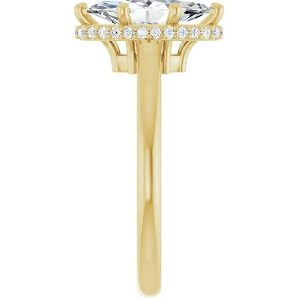 Hidden Halo-Style Engagement Ring Image 4 Arezzo Jewelers Elmwood Park, IL