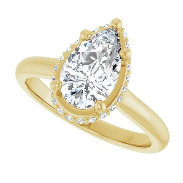 Hidden Halo-Style Engagement Ring Image 5 Shipley's Fine Jewelry Hampstead, MD