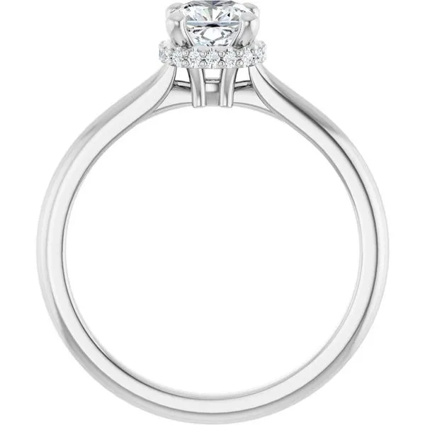 Hidden Halo-Style Engagement Ring Image 2 Mark Jewellers La Crosse, WI