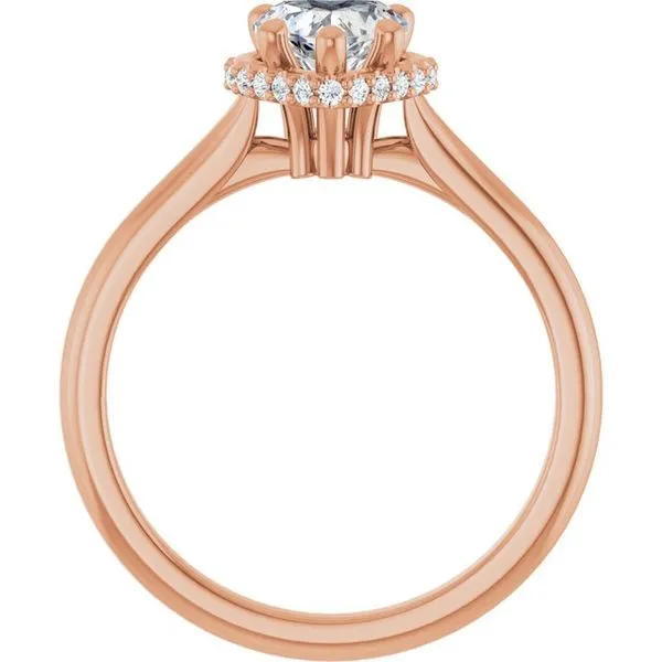Hidden Halo-Style Engagement Ring Image 2 Raleigh Diamond Fine Jewelry Raleigh, NC