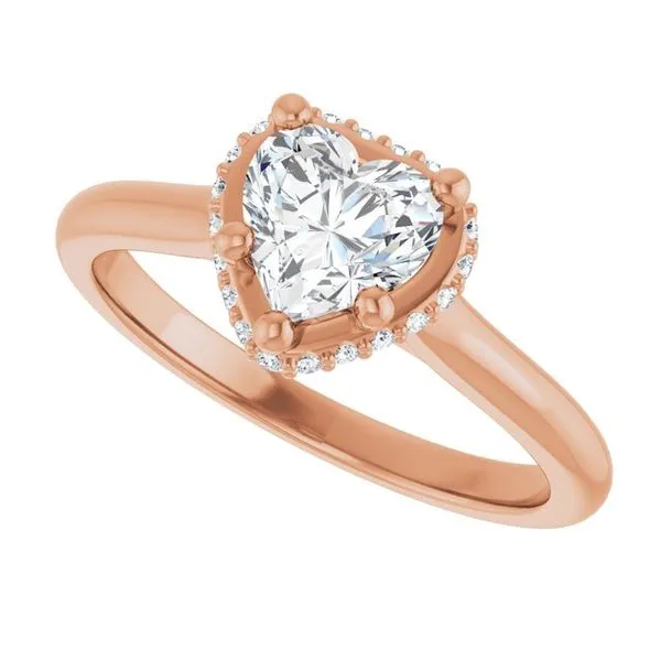 Hidden Halo-Style Engagement Ring Image 5 Arezzo Jewelers Elmwood Park, IL