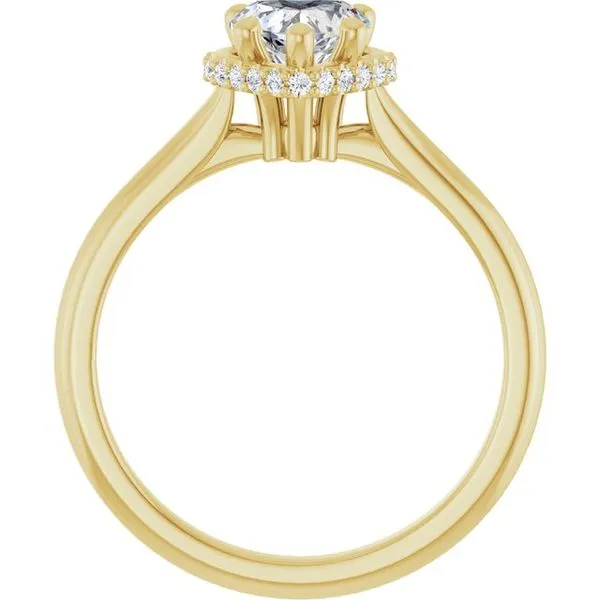 Hidden Halo-Style Engagement Ring Image 2 Mark Jewellers La Crosse, WI