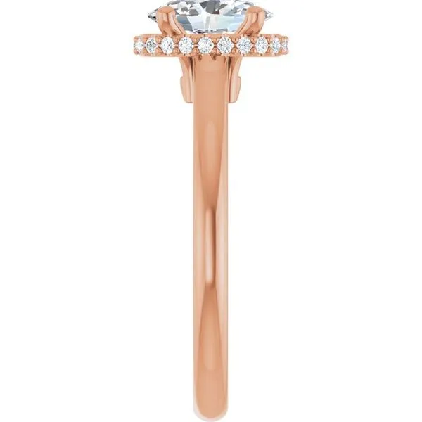 Hidden Halo-Style Engagement Ring Image 4 J. Thomas Jewelers Rochester Hills, MI