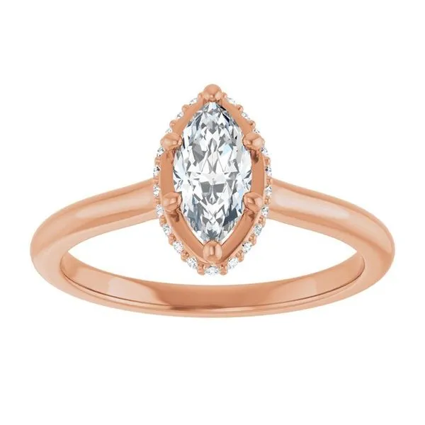 Hidden Halo-Style Engagement Ring Image 3 Raleigh Diamond Fine Jewelry Raleigh, NC