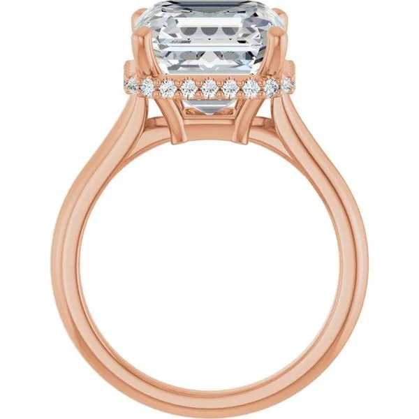 Hidden Halo-Style Engagement Ring Image 2 Arezzo Jewelers Elmwood Park, IL