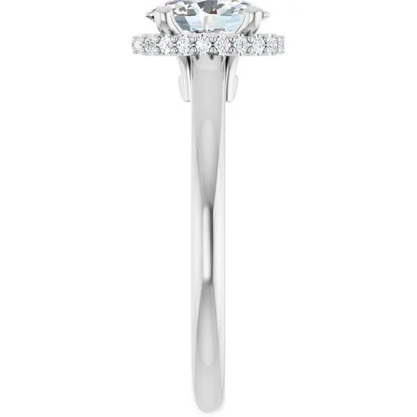 Hidden Halo-Style Engagement Ring Image 4 J. Thomas Jewelers Rochester Hills, MI