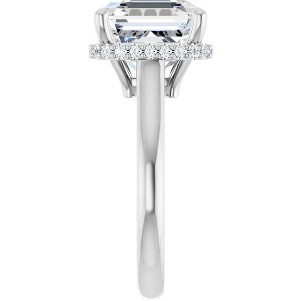Hidden Halo-Style Engagement Ring Image 4 Mark Jewellers La Crosse, WI