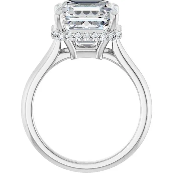 Hidden Halo-Style Engagement Ring Image 2 Morin Jewelers Southbridge, MA