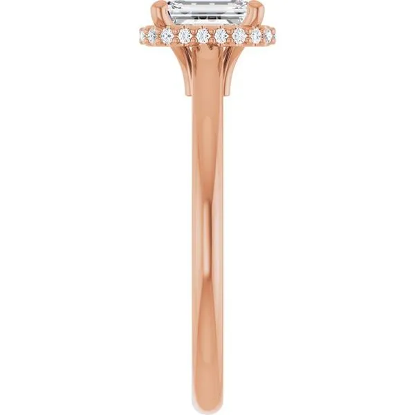 Hidden Halo-Style Engagement Ring Image 4 J. Thomas Jewelers Rochester Hills, MI
