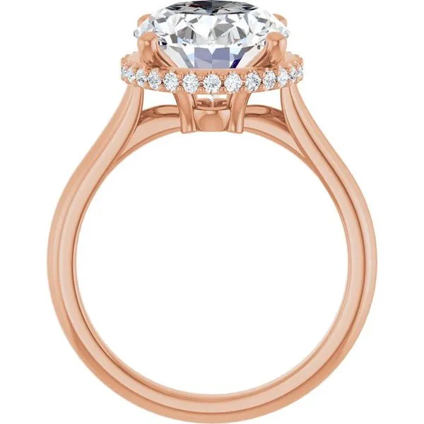 Hidden Halo-Style Engagement Ring Image 2 Ocean View Jewelers Millville, DE