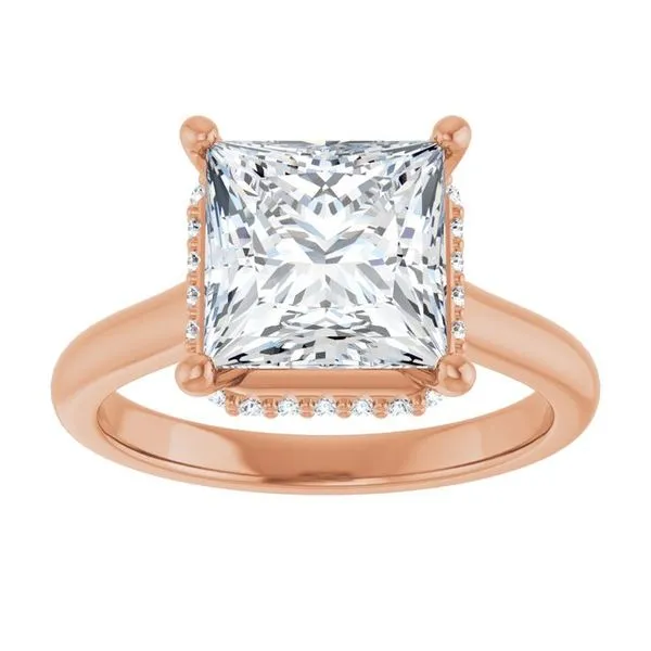 Hidden Halo-Style Engagement Ring Image 3 Mark Jewellers La Crosse, WI