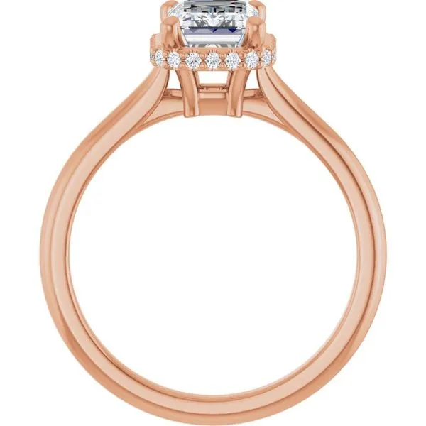 Hidden Halo-Style Engagement Ring Image 2 Paul James Jewelers Angels Camp, CA