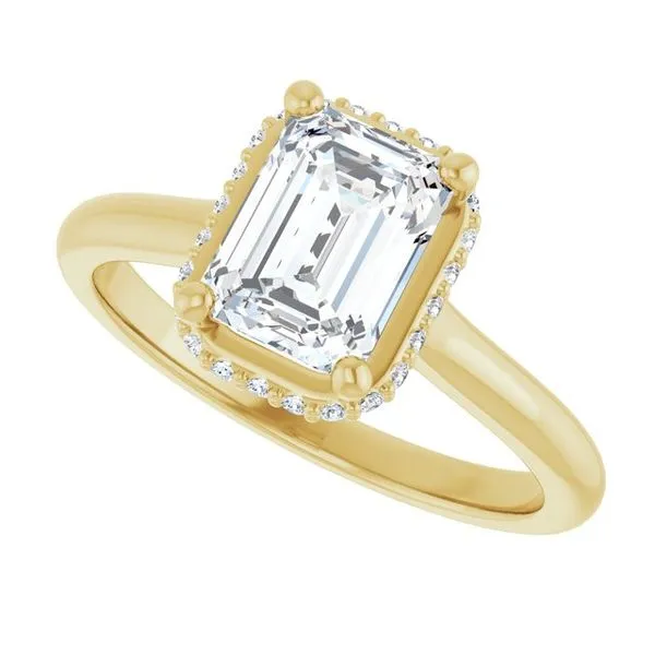 Hidden Halo-Style Engagement Ring Image 5 Mark Jewellers La Crosse, WI