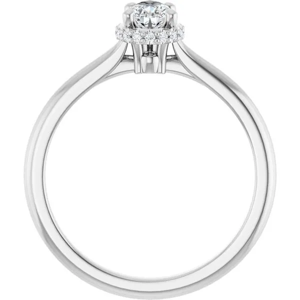 Hidden Halo-Style Engagement Ring Image 2 Arezzo Jewelers Elmwood Park, IL