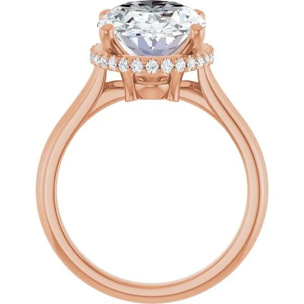 Hidden Halo-Style Engagement Ring Image 2 J. Thomas Jewelers Rochester Hills, MI