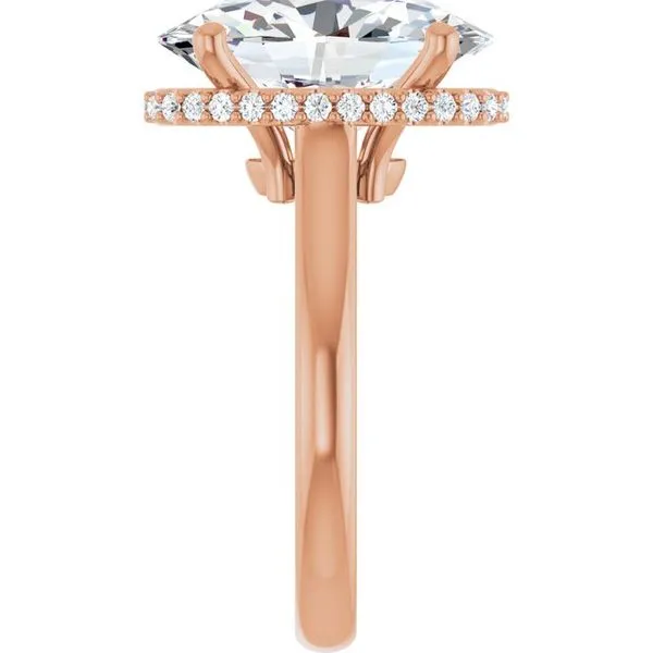 Hidden Halo-Style Engagement Ring Image 4 Jimmy Smith Jewelers Decatur, AL