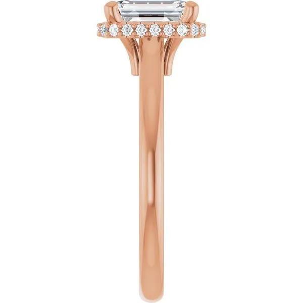 Hidden Halo-Style Engagement Ring Image 4 Paul James Jewelers Angels Camp, CA