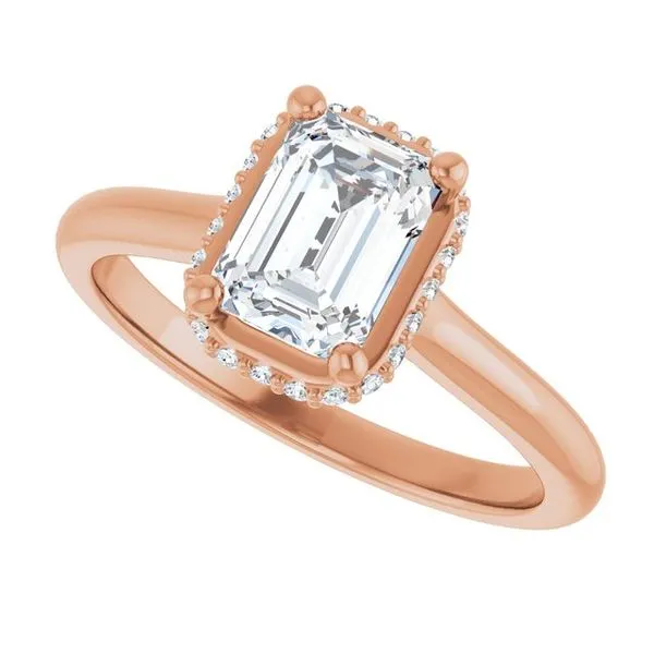Hidden Halo-Style Engagement Ring Image 5 Arezzo Jewelers Elmwood Park, IL