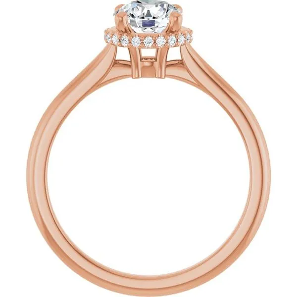 Hidden Halo-Style Engagement Ring Image 2 Paul James Jewelers Angels Camp, CA