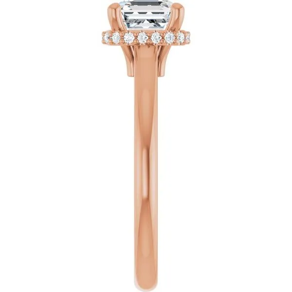 Hidden Halo-Style Engagement Ring Image 4 J. Thomas Jewelers Rochester Hills, MI