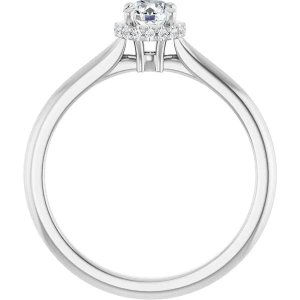 Hidden Halo-Style Engagement Ring Image 2 Mark Jewellers La Crosse, WI