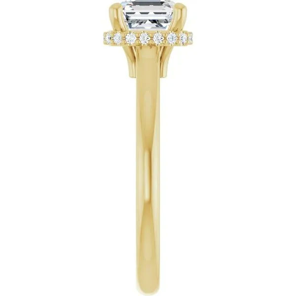 Hidden Halo-Style Engagement Ring Image 4 J. Thomas Jewelers Rochester Hills, MI