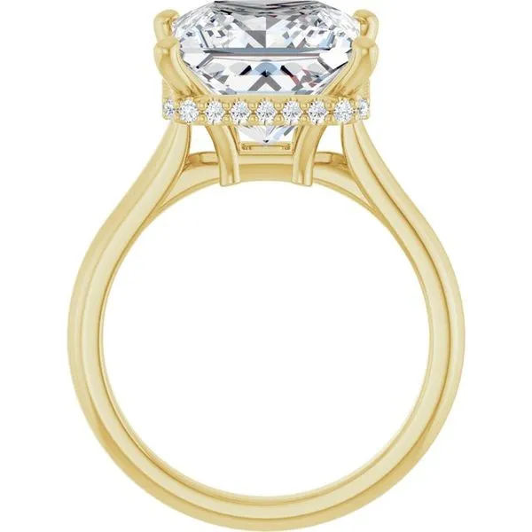 Hidden Halo-Style Engagement Ring Image 2 J. Thomas Jewelers Rochester Hills, MI