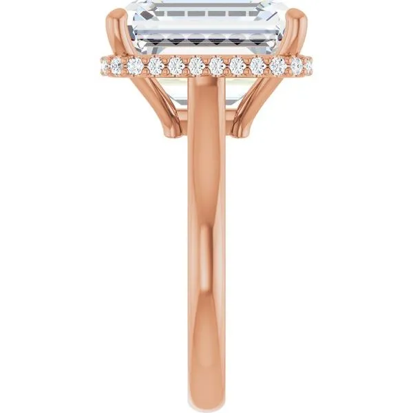 Hidden Halo-Style Engagement Ring Image 4 Morin Jewelers Southbridge, MA