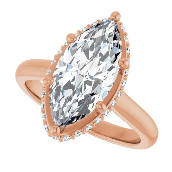 Hidden Halo-Style Engagement Ring Image 5 Natale Jewelers Sewell, NJ