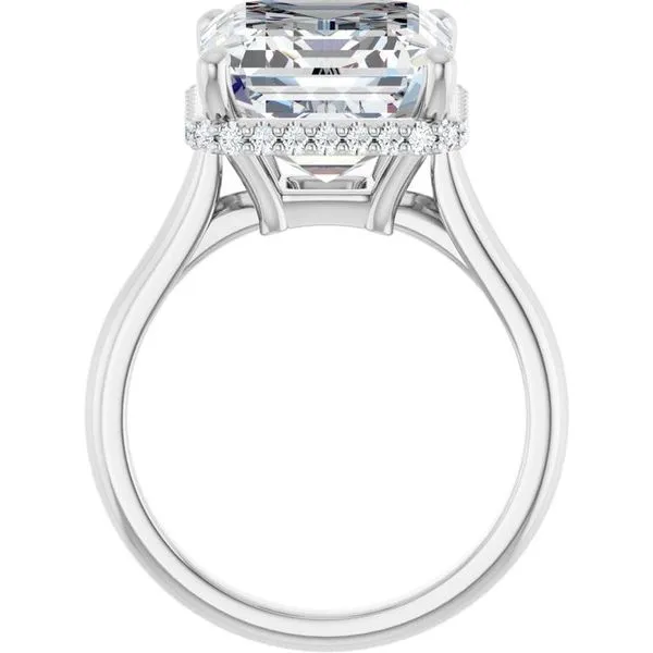 Hidden Halo-Style Engagement Ring Image 2 Redlands Jewelers Redlands, CA