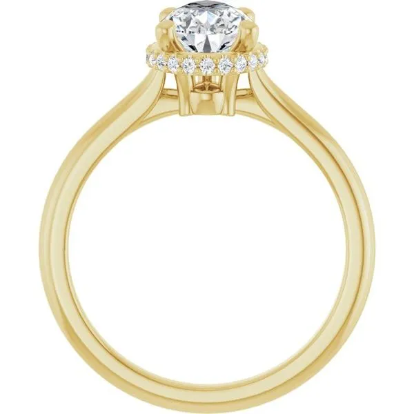 Hidden Halo-Style Engagement Ring Image 2 Redlands Jewelers Redlands, CA