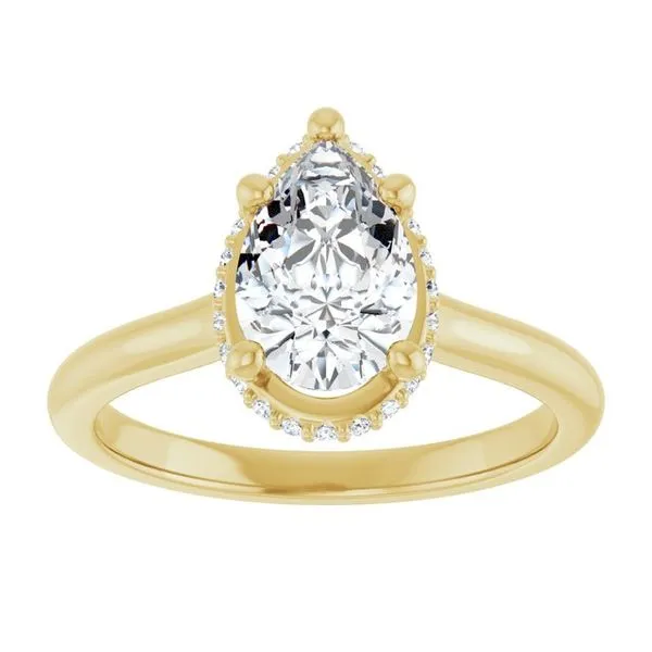 Hidden Halo-Style Engagement Ring Image 3 Mark Jewellers La Crosse, WI