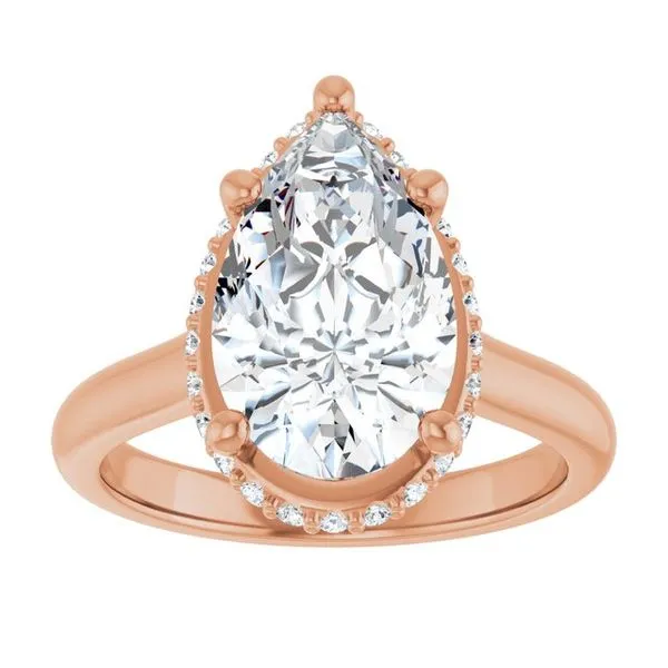 Hidden Halo-Style Engagement Ring Image 3 Mark Jewellers La Crosse, WI