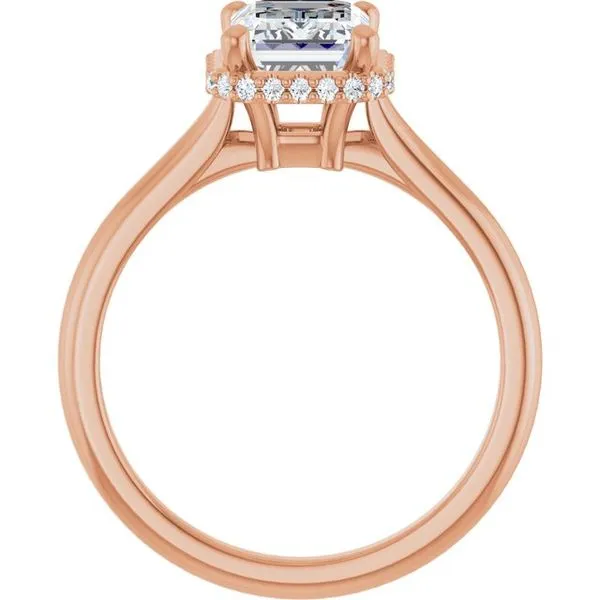 Hidden Halo-Style Engagement Ring Image 2 Morin Jewelers Southbridge, MA