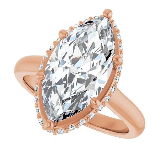 Hidden Halo-Style Engagement Ring Image 5 Jimmy Smith Jewelers Decatur, AL