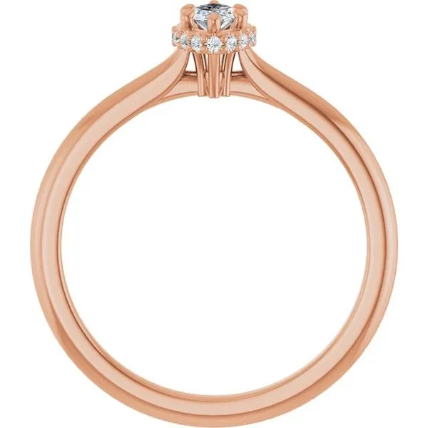 Hidden Halo-Style Engagement Ring Image 2 Jimmy Smith Jewelers Decatur, AL