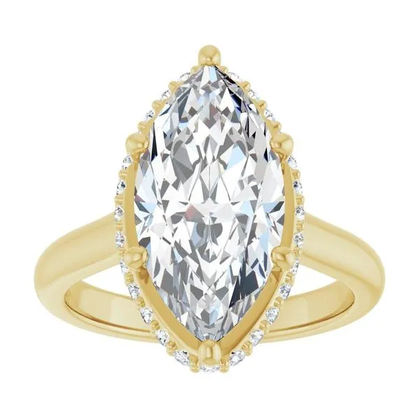 Hidden Halo-Style Engagement Ring Image 3 Arezzo Jewelers Elmwood Park, IL