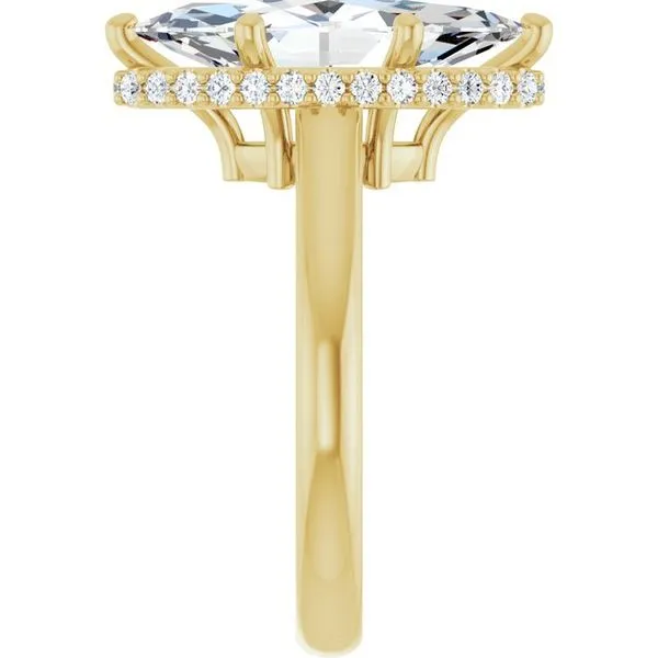 Hidden Halo-Style Engagement Ring Image 4 Arezzo Jewelers Elmwood Park, IL