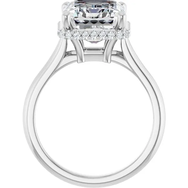 Hidden Halo-Style Engagement Ring Image 2 Jimmy Smith Jewelers Decatur, AL
