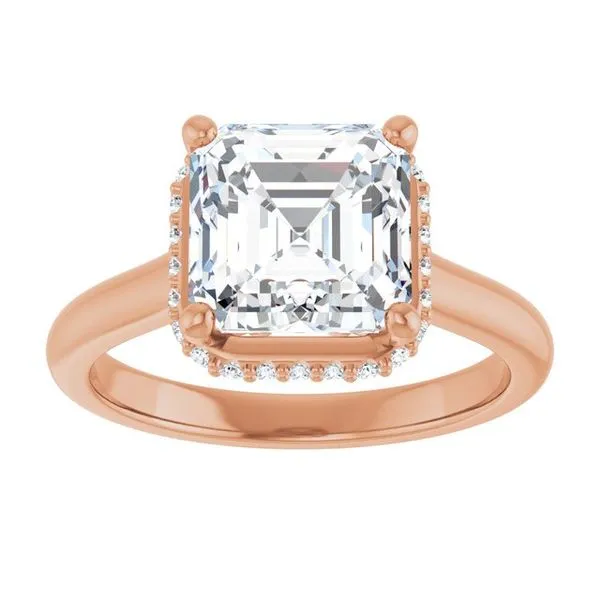 Hidden Halo-Style Engagement Ring Image 3 Jimmy Smith Jewelers Decatur, AL