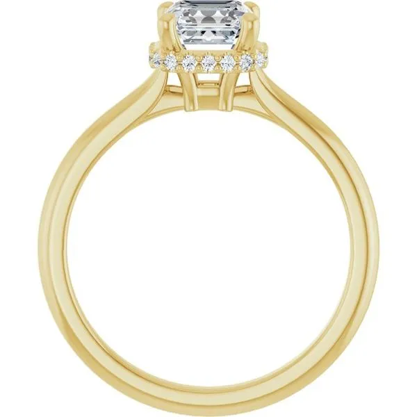 Hidden Halo-Style Engagement Ring Image 2 Michael Szwed Jewelers Longmeadow, MA