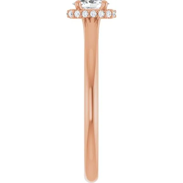 Hidden Halo-Style Engagement Ring Image 4 J. Thomas Jewelers Rochester Hills, MI