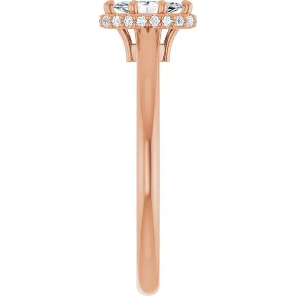 Hidden Halo-Style Engagement Ring Image 4 Raleigh Diamond Fine Jewelry Raleigh, NC