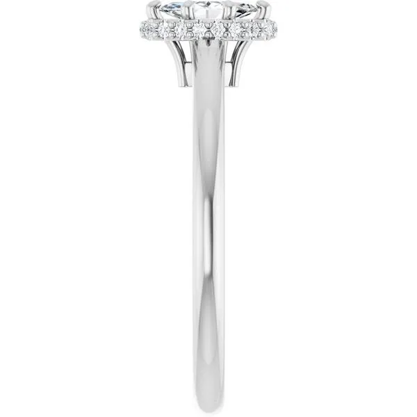 Hidden Halo-Style Engagement Ring Image 4 Morin Jewelers Southbridge, MA