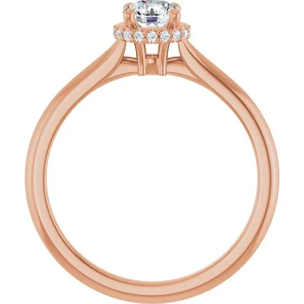 Hidden Halo-Style Engagement Ring Image 2 Mark Jewellers La Crosse, WI